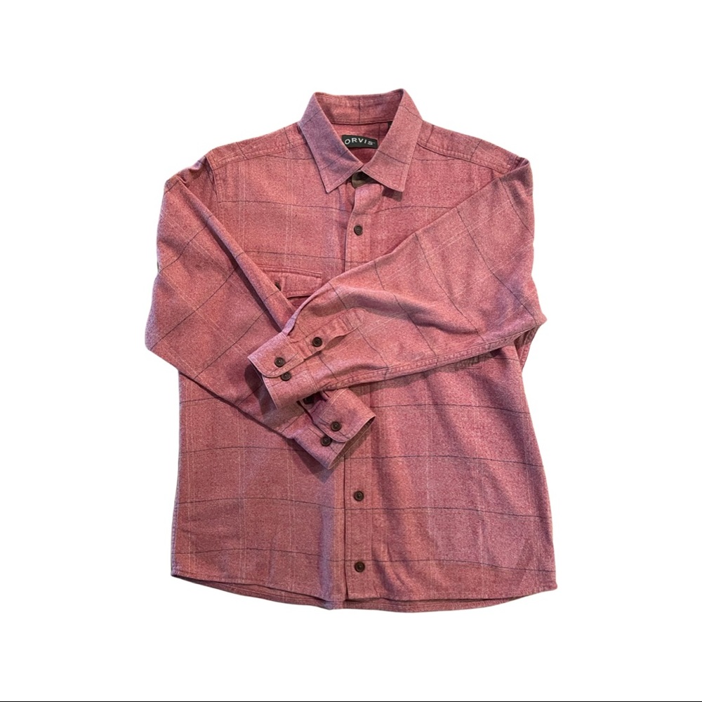 Orvis men’s Med Flannel shirt